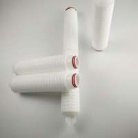 Glass fiber microporous membrane pleated filter cartridge element air filter for pre-filtration